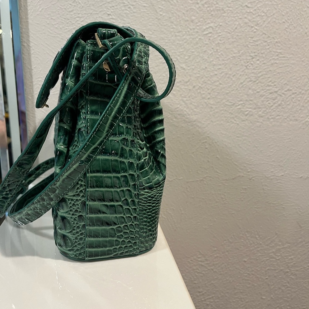 Brahmin Emerald Crocodile Embossed Bag - Picture 6 of 12